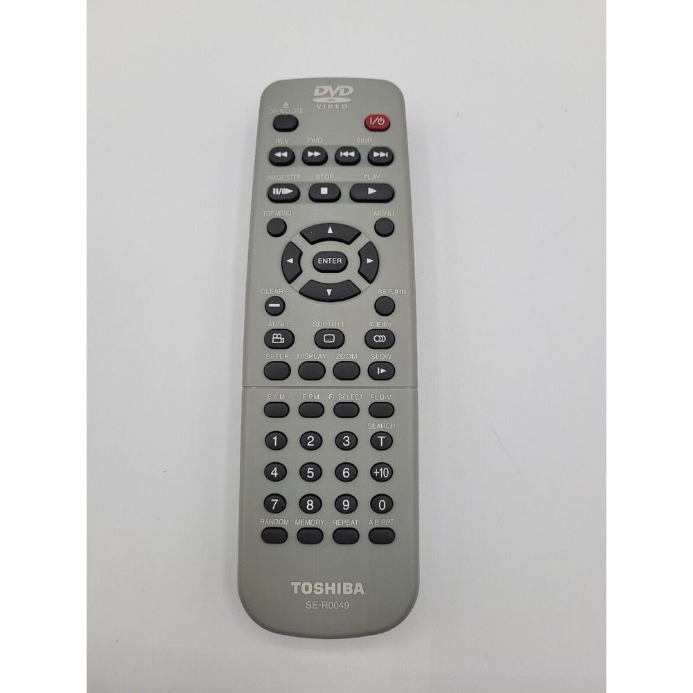 Toshiba‎ SE-R0049 Remote Control TESTED WORKING
